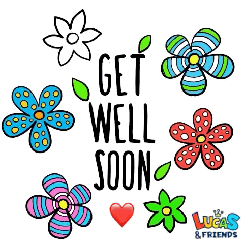 Feel Better Get Well GIF. This 480 x 480 animated GIF is part of our get well soon collection. Related themes include feel better, love. Created by…