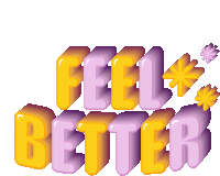 Feel Better Get Well Soon Sticker