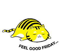 Feel Good Friday Happy Friday Sticker