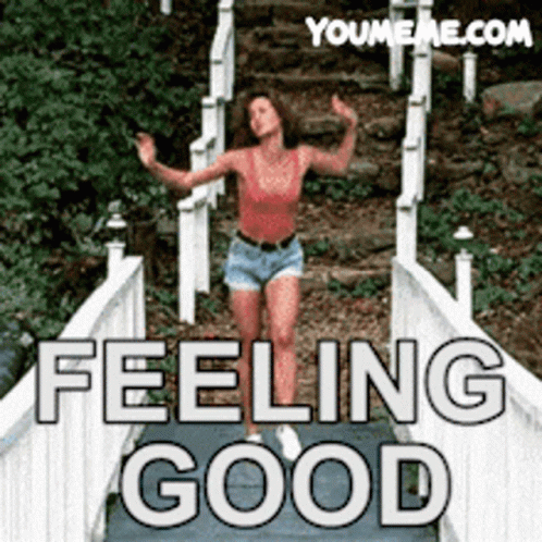 Feeling Good Cool GIF