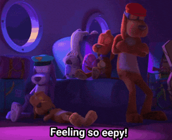 Feeling So Eepy Dogs GIF