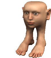 Feet Dude Sticker