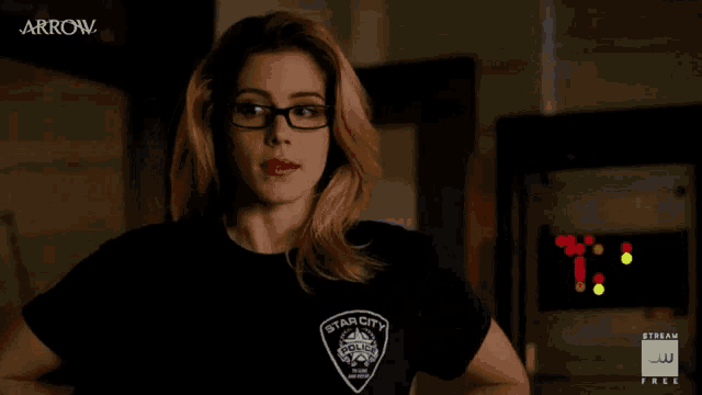 Felicity Smoak Emily Bett Rickards GIF