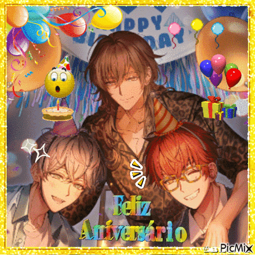 Feliz Aniversário Feliz Aniversario GIF