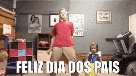 Feliz Dia Dos Pais, Dancinha, Filhos GIF