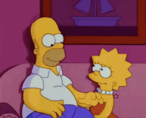 Feliz Dia Dos Pais! Simpsons / Lisa E Homer / Abraço GIF. This 498 x 401 animated GIF is part of our feliz dia dos pais collection. Related themes include…