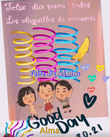 Feliz Dia Nino Alma GIF