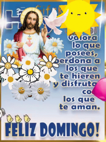 Feliz Domingo Bendiciones GIF