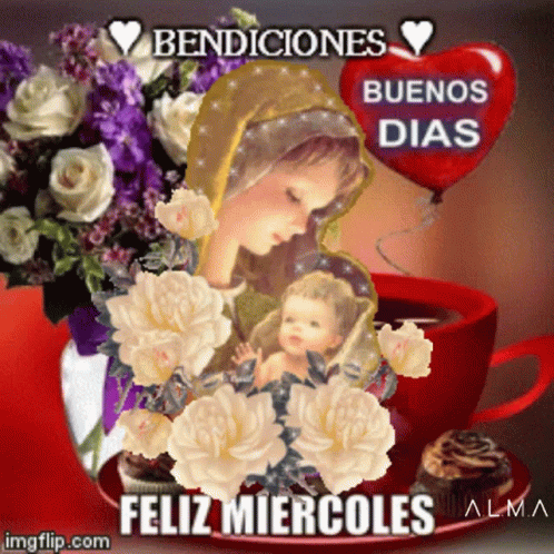 Feliz Miercoles Bendiciones GIF
