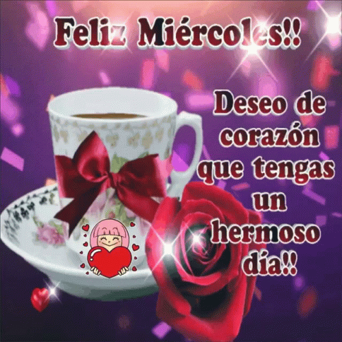Feliz Miercoles Buenos Dias GIF