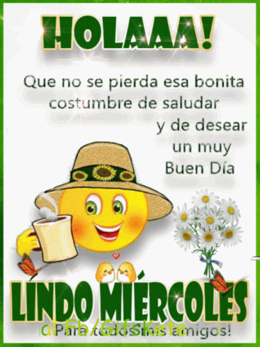 Feliz Miercoles Buenos Dias GIF