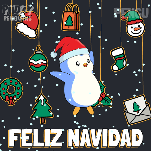 Feliz Navidad Natal Em Familia GIF