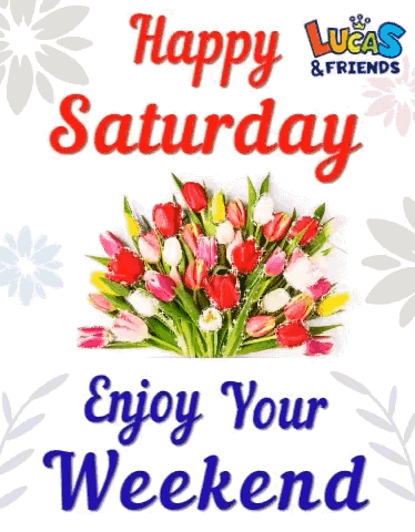 Feliz Sábado Saturday Morning GIF. This 374 x 480 animated GIF is part of our happy weekend collection. Related themes include happy saturday, weekend…