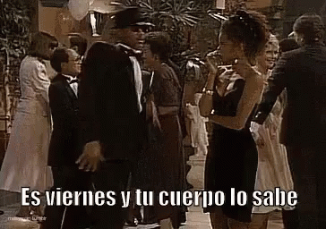 Feliz Viernes Príncipe De Bel-air Will Smith Baile GIF