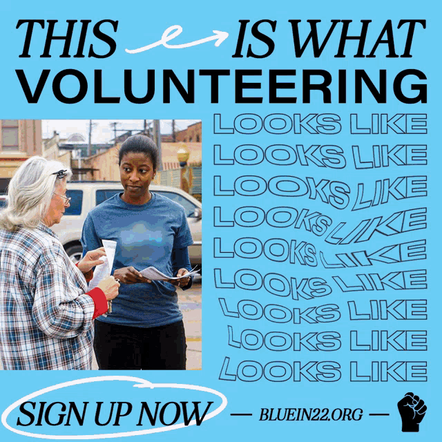 Feminist Volunteering GIF