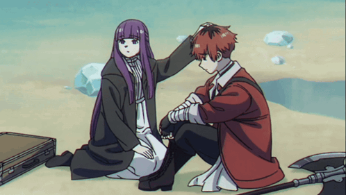 Fern Headpat Stark Fern Headpats Stark GIF