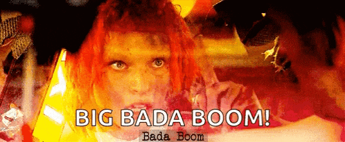 Fifth Element Milla Jovovich GIF