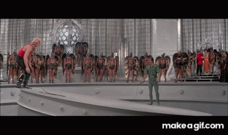 Fight Flash Gordon GIF. This 320 x 190 animated GIF is part of our flash gordon collection. Related themes include fight. Created by averanota. View the…