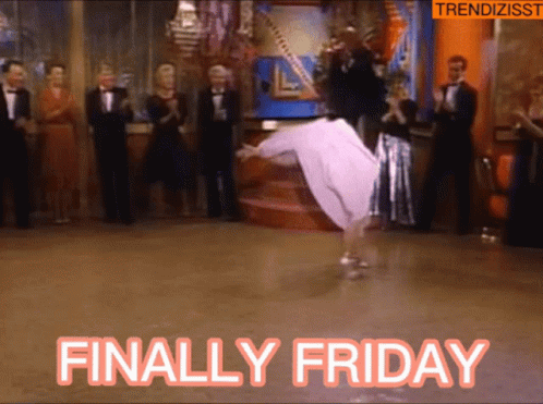 Finally Friday Betty White GIF