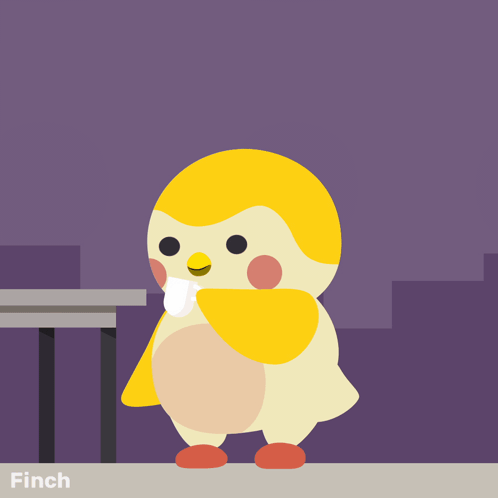 Finch Care Work GIF