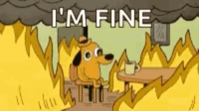 Fine This Is Fine GIF