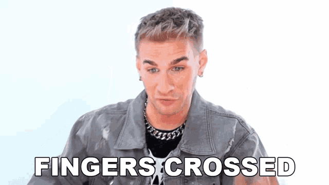 Fingers Crossed Brad Mondo GIF