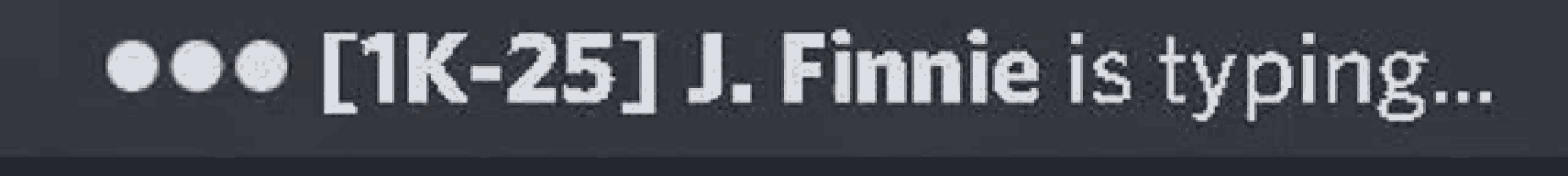 Finnie Typing GIF