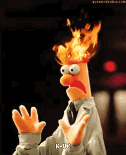Fire Beeker GIF