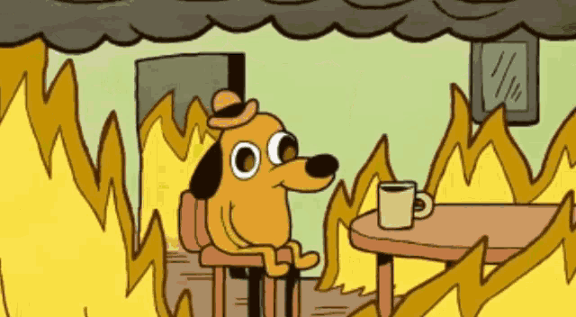 Fire Dog GIF
