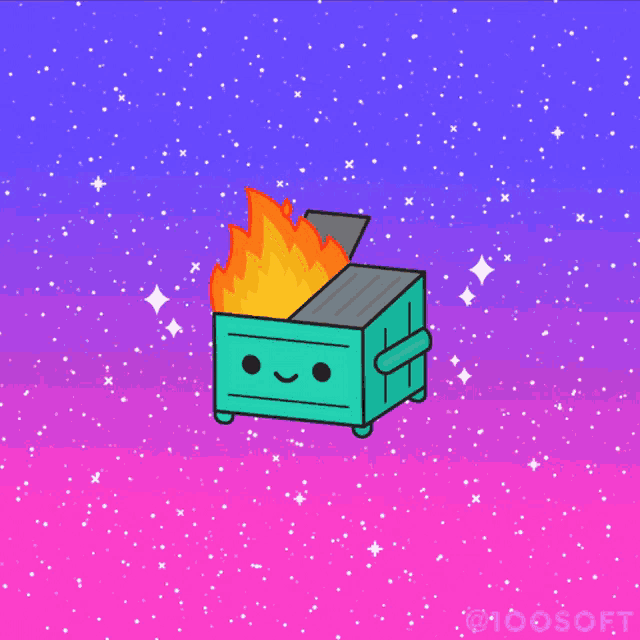 Fire Dumpster GIF