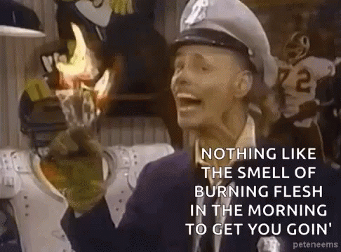 Fire Marshall Bill On Fire GIF. This 486 x 360 animated GIF is part of our fire marshall bill collection. Related themes include jim carrey. Created by…