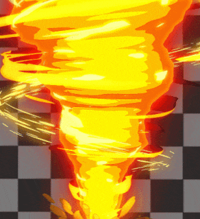 Fire Tornado Mk The Monkie GIF