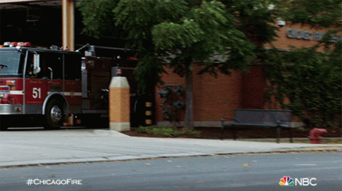 Fire Truck Chicago Fire GIF