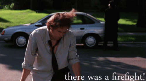 Firefight There Was A Fire Fight GIF