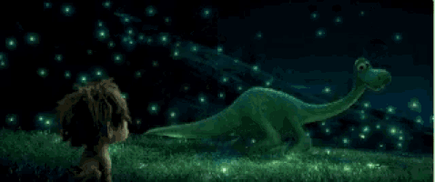 Fireflies The Good Dinosaur GIF