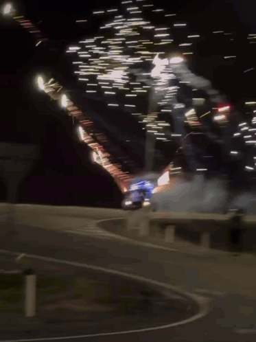 Firework Car GIF