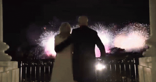 Fireworks Inauguration GIF