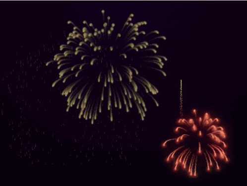 Fireworks New Year'S Even Fourth Of July Independence Day Celebration GIF