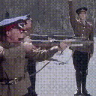 Firing Squad Monty Python GIF. This 320 x 320 animated GIF is part of our firing squad collection. Related themes include monty python. Created by…