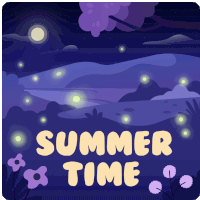 First Day Of Summer Summer Time Sticker