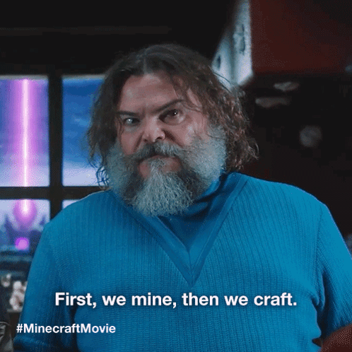 First We Mine Then We Craft Let'S Minecraft Steve GIF. This 498 x 498 animated GIF is part of our star trek black guy collection. Related themes include…