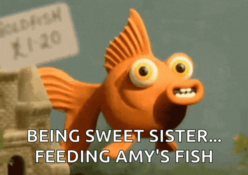 Fish Wink GIF