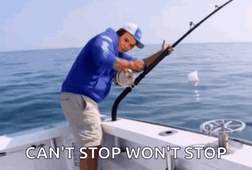 Fishing Girlfiend GIF