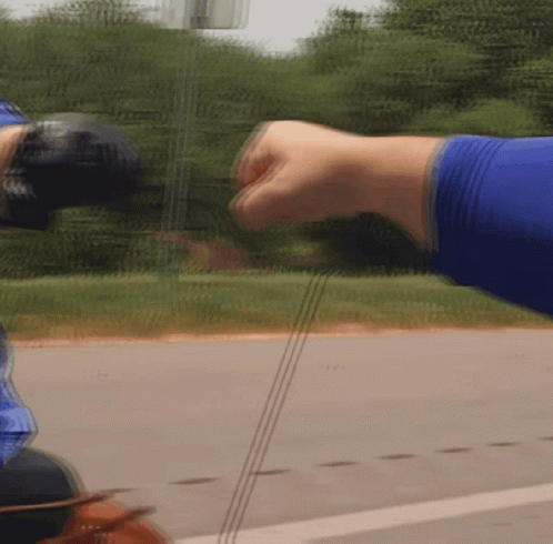 Fist Bump Motorcycle Fist Bump GIF. This 498 x 490 animated GIF is part of our big hero 6 fist bump collection. Created by shadowolf1977. View the original…