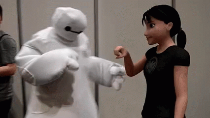 Fistbump Ami Yamato GIF. This 426 x 240 animated GIF is part of our big hero 6 fist bump collection. Related themes include anime. Created by AmiYamato…