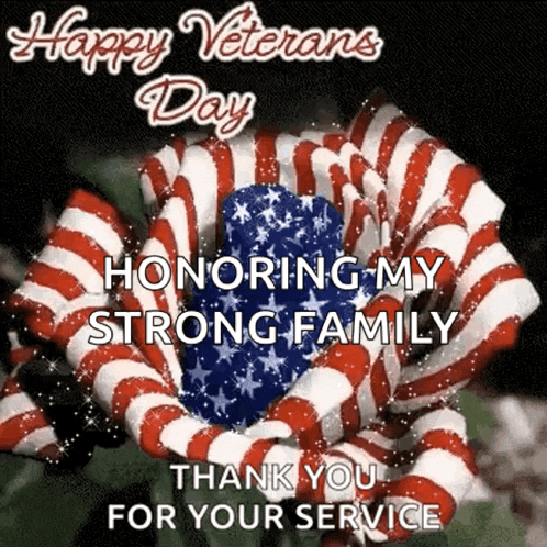 Flag Day Happy Veterans Day GIF