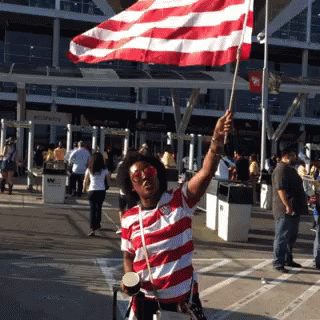 Flag Patriotic GIF. This 320 x 320 animated GIF is part of our most american collection. Related themes include american flag. Created by goofygoober. View…