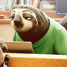 Flash Slothmore Zootopia GIF