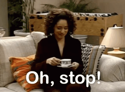 Flattered Oh GIF