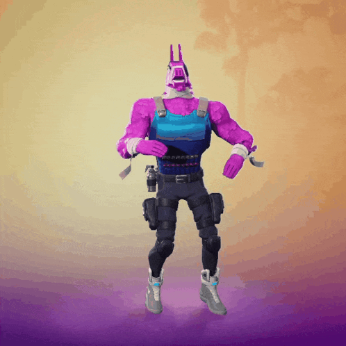Flexy John Llama GIF